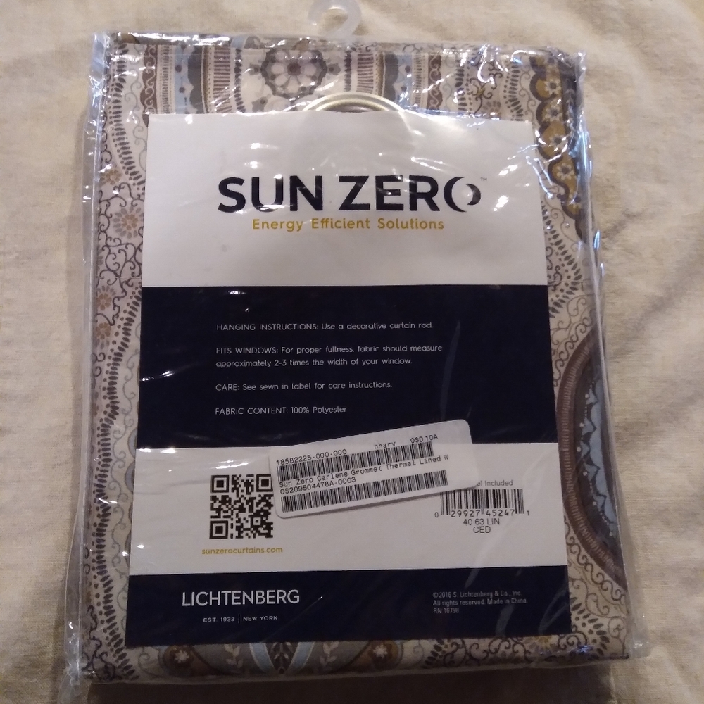3/$15 bundle. Energy efficient curtains